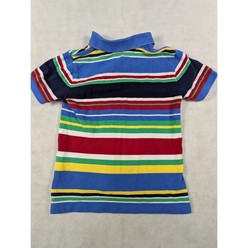 Set of 2 Polo Ralph Lauren Striped Kids Polo Shirts‎ Size 4 - Picture 3 of 7